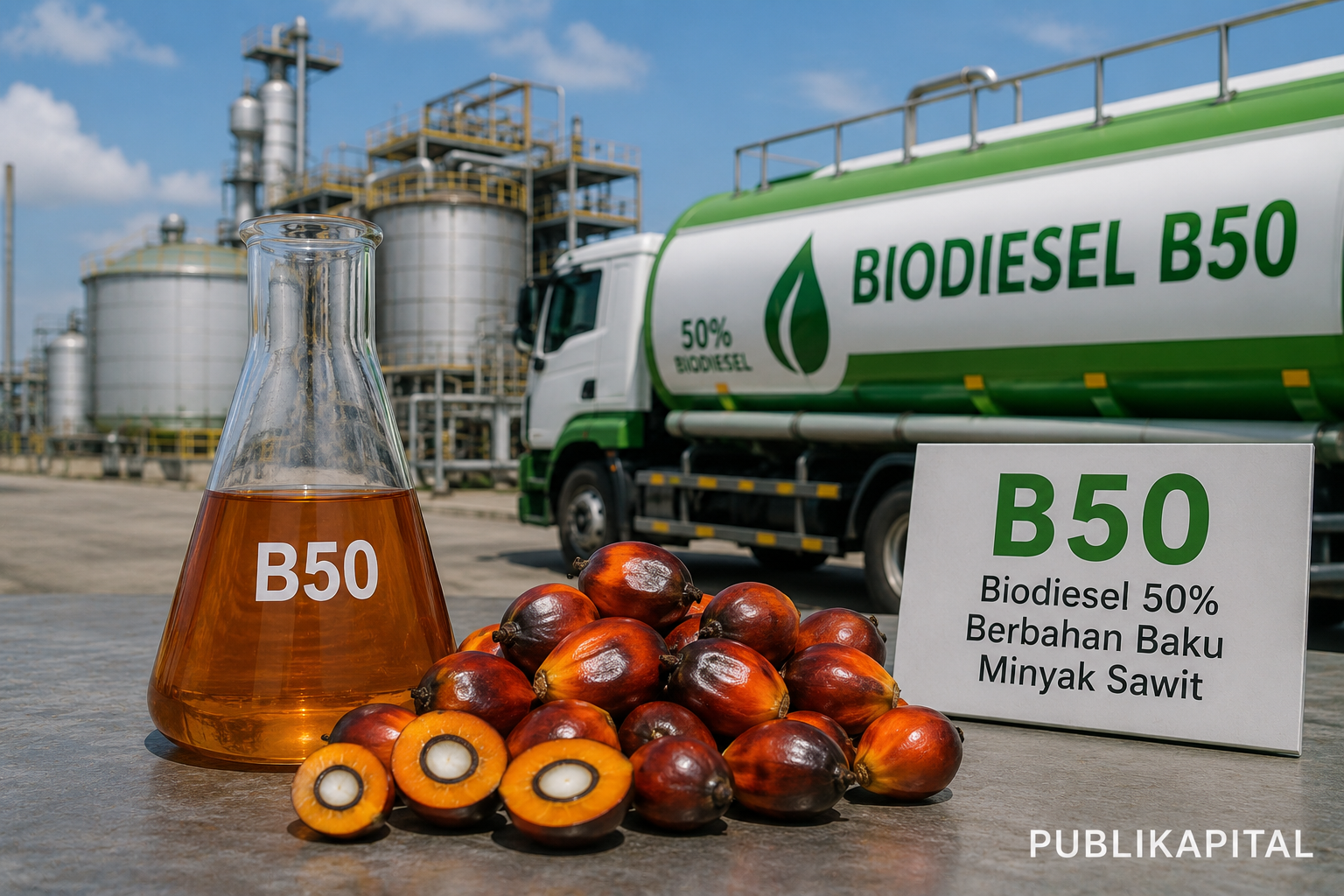BAHAN BAKAR SAWIT B50: INDONESIA JADI NEGARA PERTAMA DI DUNIA GUNAKAN SOLAR CAMPUR SAWIT 50% 2 BAHAN-BAKAR-SAWIT-B50-INDONESIA