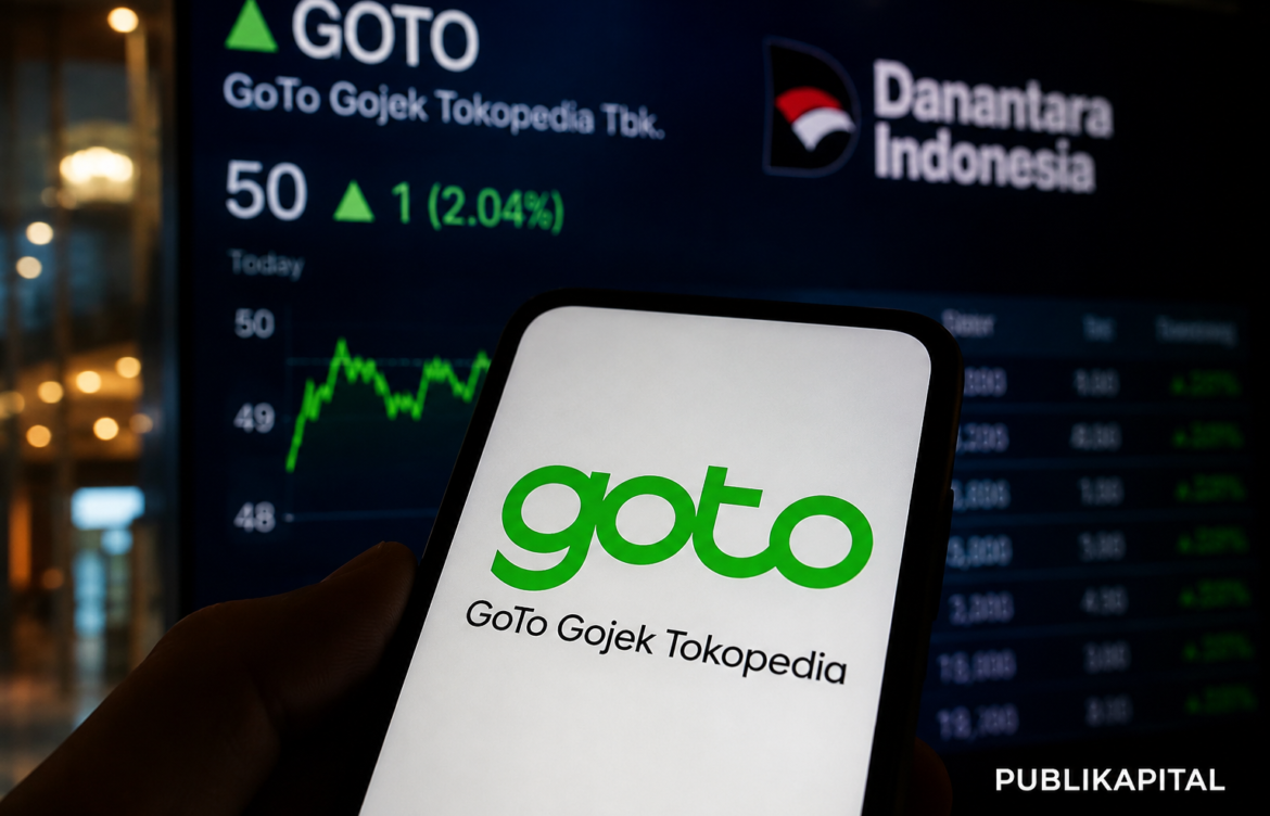 Danantara Masuk ke GoTo, Sinyal Kebangkitan Saham GOTO? Ini Alasan dan Potensi Cuan 60%
