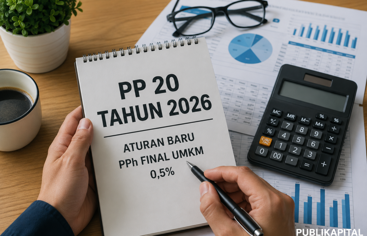 PP 20 Tahun 2026: Aturan Baru PPh Final UMKM 0,5%, Siapa yang Masih Berhak dan Apa Dampaknya?