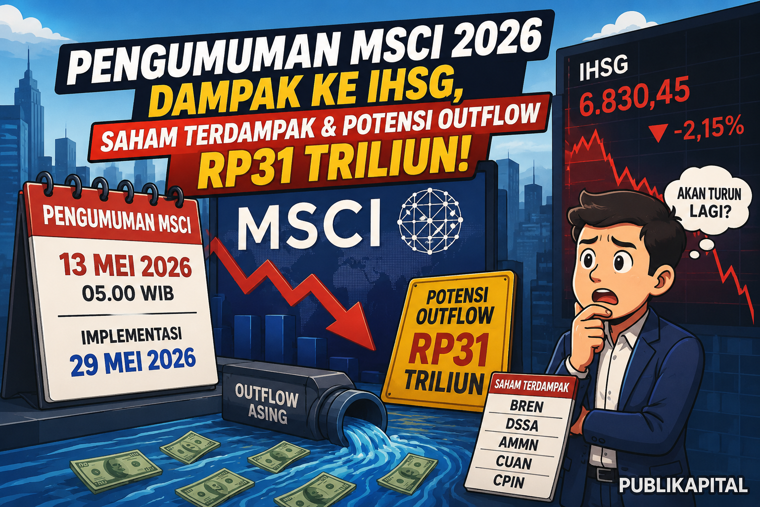 PENGUMUMAN-MSCI