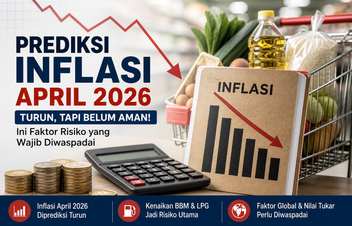 Prediksi Inflasi April 2026 Turun, Tapi Belum Aman! Ini Faktor Risiko yang Wajib Diwaspadai