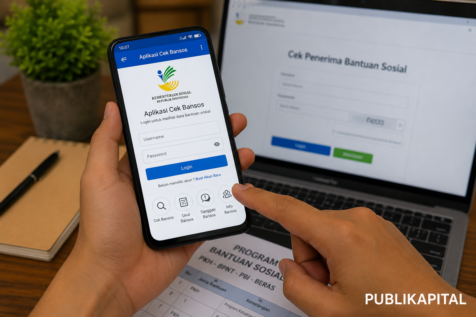 APLIKASI CEK BANSOS 2026: CARA CEK PKH, BPNT, DAN STATUS DESIL BANSOS DENGAN MUDAH 2 APLIKASI-CEK-BANSOS-2026