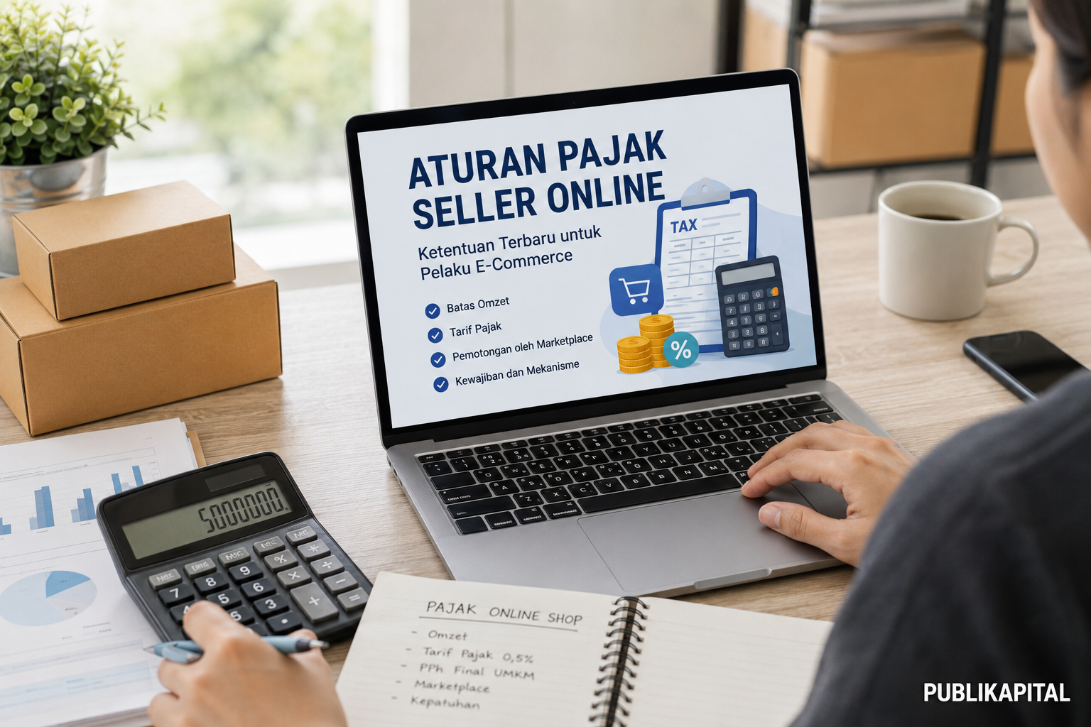 ATURAN PAJAK SELLER ONLINE TERBARU: PANDUAN LENGKAP UNTUK PELAKU E-COMMERCE 2 ATURAN-PAJAK-SELLER-ONLINE-2026