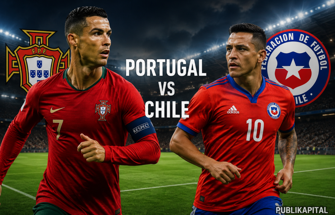 PREDIKSI PORTUGAL VS CHILE: RONALDO SIAP PIMPIN SELEÇÃO, APAKAH ABSENNYA VITINHA AKAN BERPENGARUH?