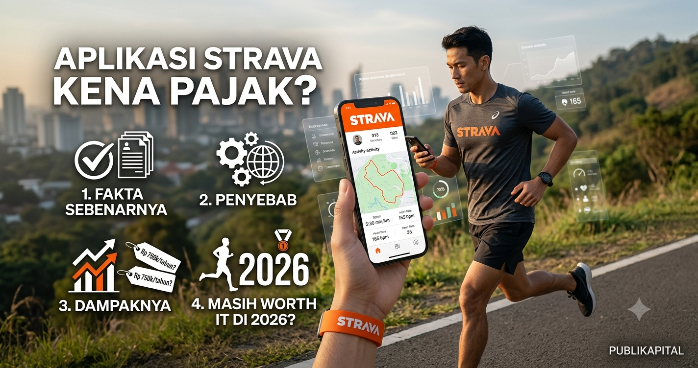 APLIKASI STRAVA KENA PAJAK? INI FAKTA SEBENARNYA, PENYEBAB, DAMPAKNYA, DAN APAKAH MASIH WORTH IT DI 2026 2 APLIKASI-STRAVA-KENA-PAJAK-2026