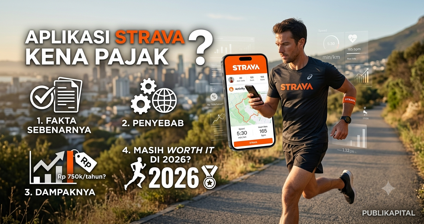 APLIKASI STRAVA KENA PAJAK? INI FAKTA SEBENARNYA, PENYEBAB, DAMPAKNYA, DAN APAKAH MASIH WORTH IT DI 2026 3 APLIKASI-STRAVA-KENA-PAJAK