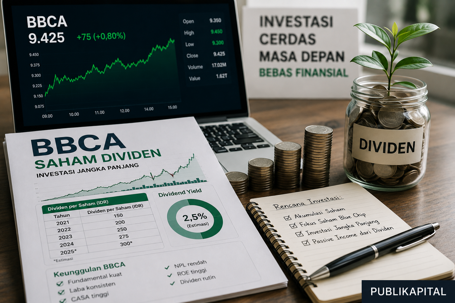 BBCA SAHAM DIVIDEN: MASIH LAYAK DIBELI? SIMAK PROSPEK, JADWAL DIVIDEN, DAN ANALISIS TERBARUNYA 2 BBCA-SAHAM-DIVIDEN-2026