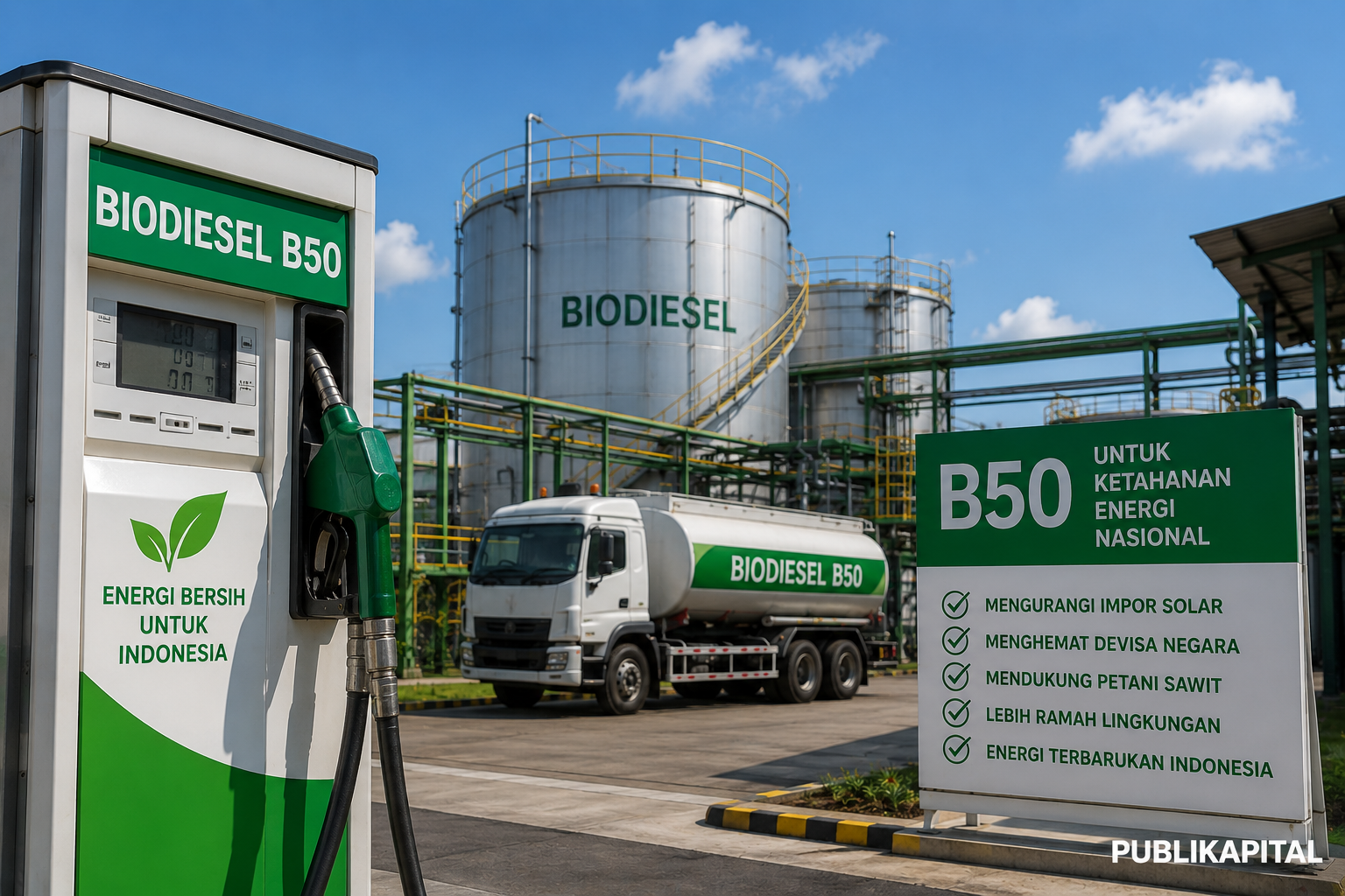 BIODIESEL DI INDONESIA: SEJARAH, MANFAAT, PERKEMBANGAN B20 HINGGA B50, DAN DAMPAKNYA BAGI KETAHANAN ENERGI NASIONAL 2 BIODIESEL-DI-INDONESIA-B50
