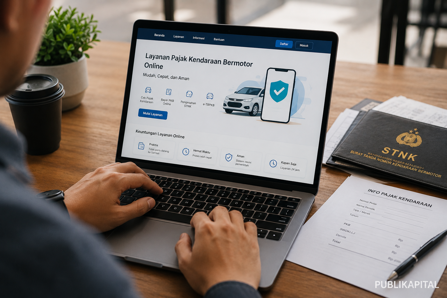 PAJAK KENDARAAN BERMOTOR ONLINE: PANDUAN LENGKAP CARA CEK, BAYAR PKB, DAN MENGGUNAKAN APLIKASI SIGNAL TERBARU 2 PAJAK-KENDARAAN-BERMOTOR-ONLINE-2026