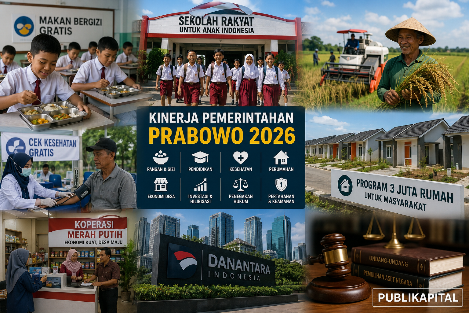 KINERJA PEMERINTAHAN PRABOWO 2026: CAPAIAN PROGRAM, EKONOMI HINGGA KESEJAHTERAAN RAKYAT 2 KINERJA-PEMERINTAHAN-PRABOWO-2026-1