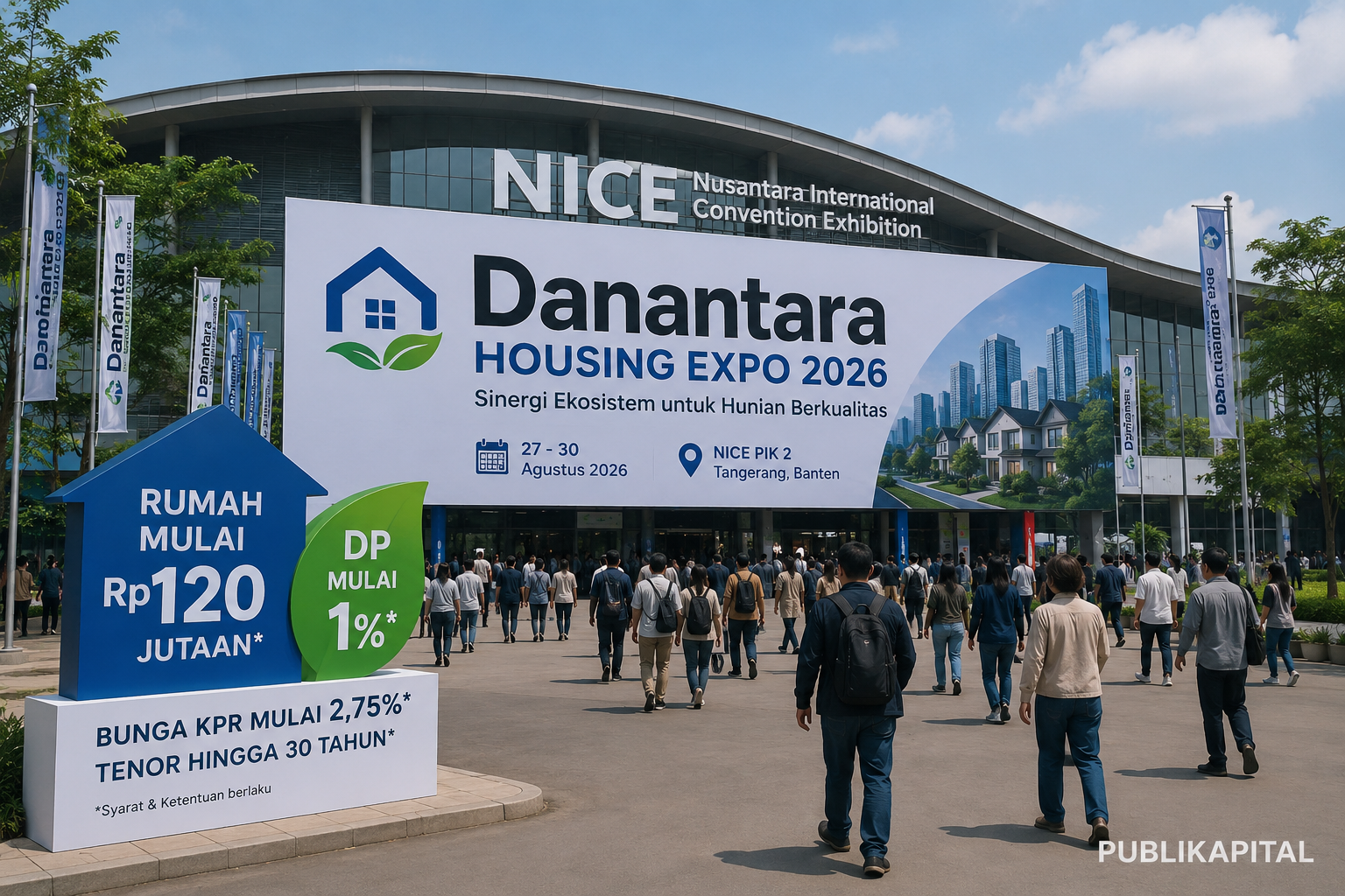 DANANTARA HOUSING EXPO 2026: ADA RUMAH MULAI RP120 JUTA, CEK HARGA, KPR DAN CARA MEMBELINYA 3 DANANTARA-HOUSING-EXPO-2026