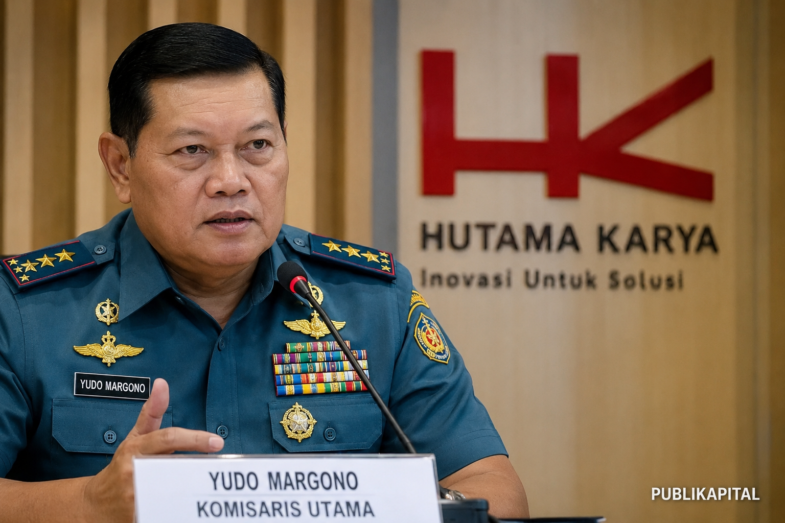YUDO MARGONO KOMISARIS HUTAMA KARYA? SIMAK PROFIL, REKAM JEJAK, DAN KIPRAHNYA SETELAH PENSIUN 3 YUDO-MARGONO-KOMISARIS-HUTAMA-KARYA