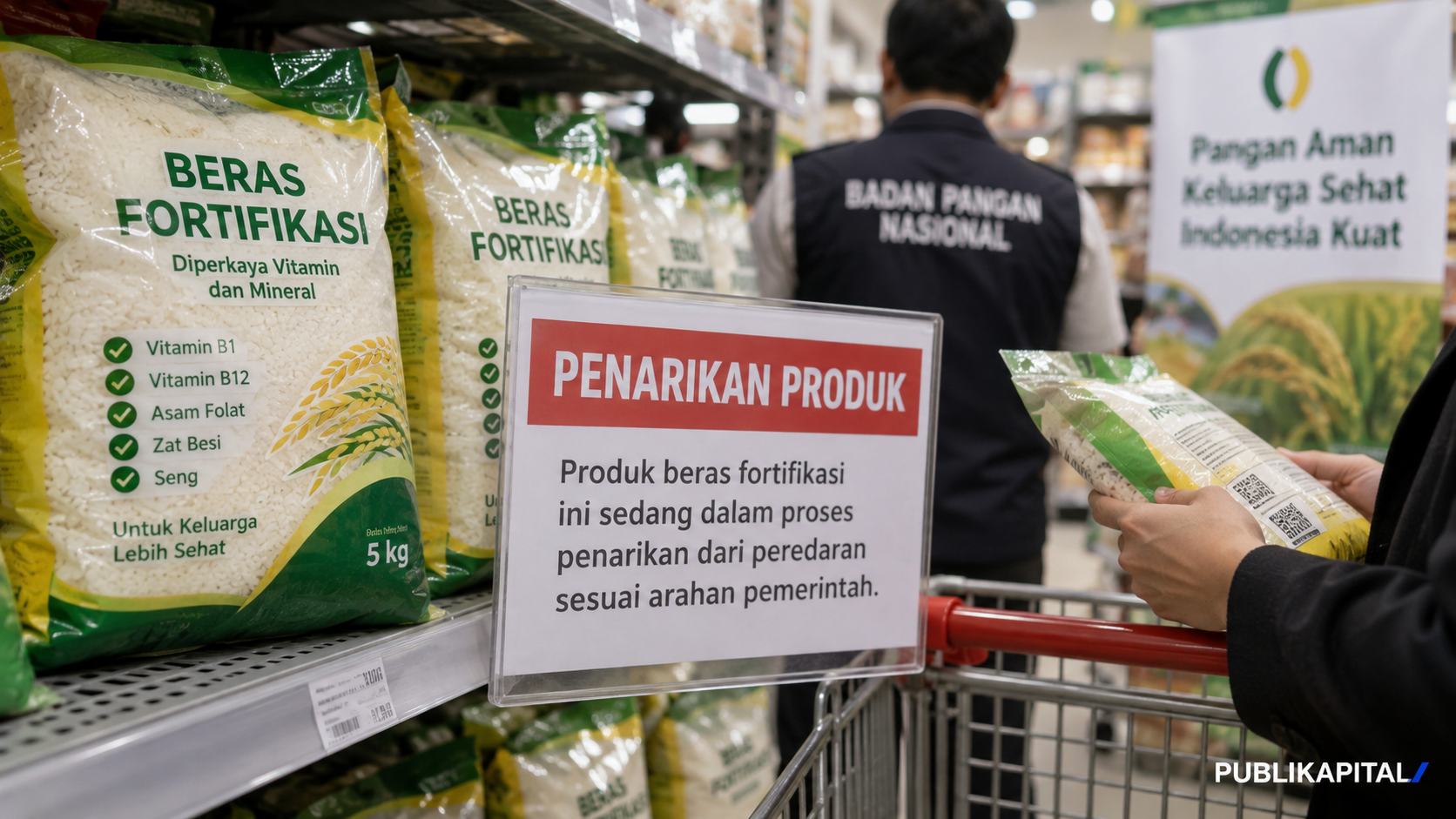 BERAS FORTIFIKASI JADI SOROTAN, INI PENGERTIAN, DAFTAR 25 MEREK YANG DITARIK DAN ALASAN PEMERINTAH 2 BERAS-FORTIFIKASI-DITARIK