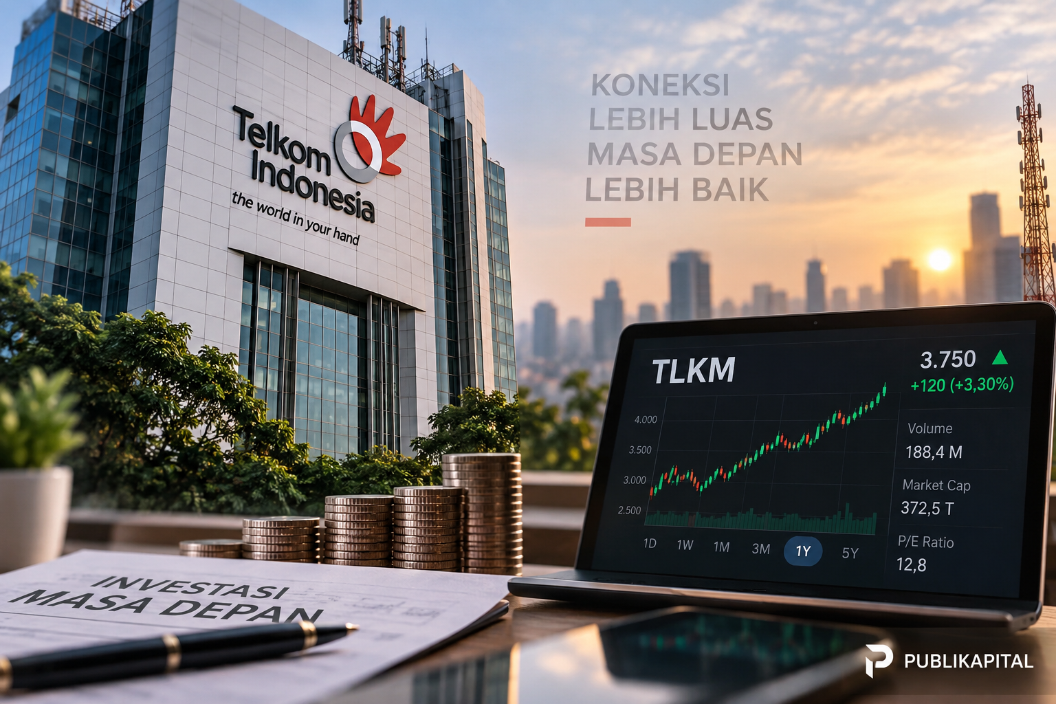 SAHAM TELKOM (TLKM) KENA REVISI, MASIH MENARIK? CEK TARGET HARGA DAN PROSPEKNYA 2026 3 SAHAM-TELKOM