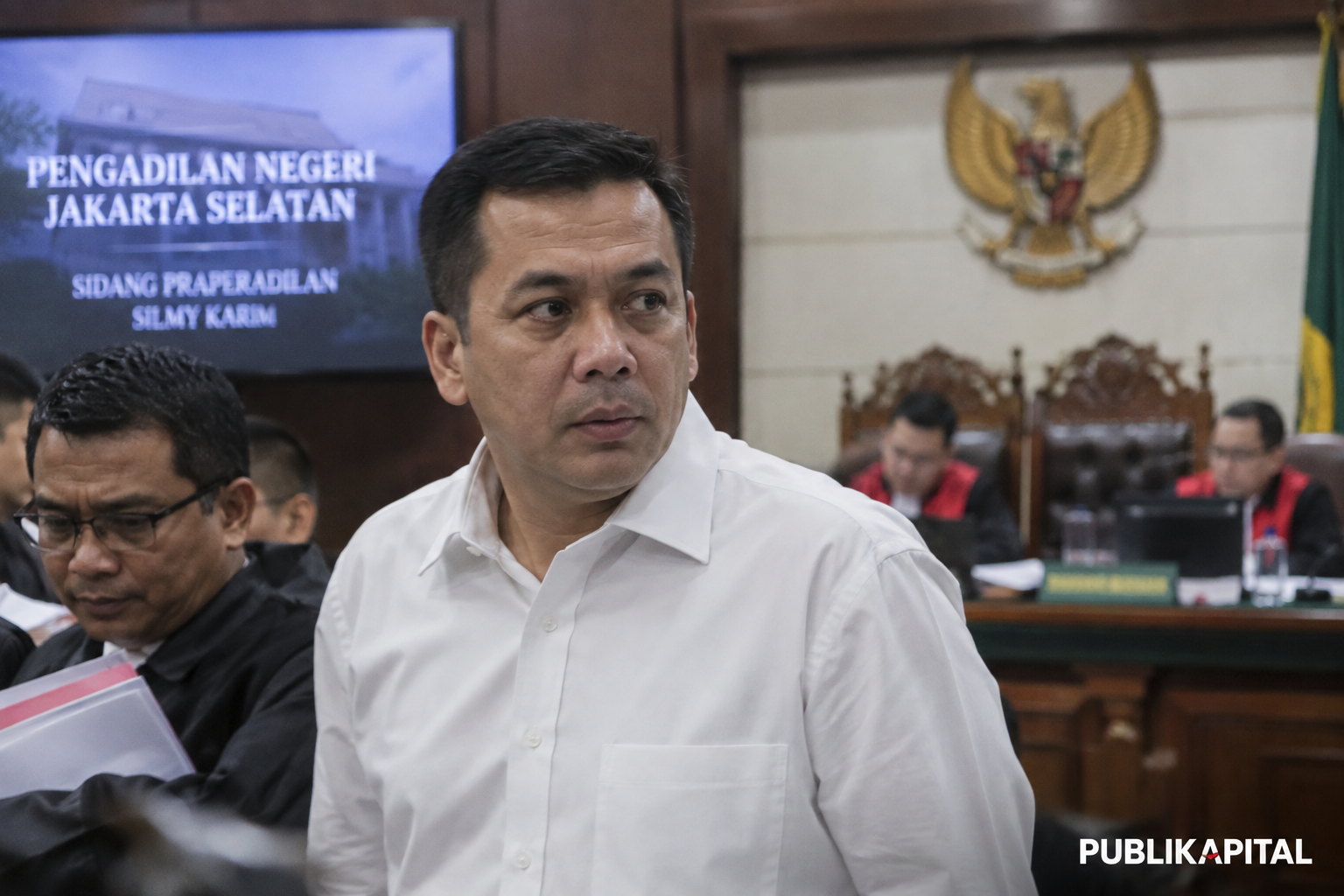 SIDANG SILMY KARIM TERBARU, GUGAT 15 DOKUMEN KPK DAN MINTA STATUS TERSANGKA DIBATALKAN 3 SIDANG-SILMY-KARIM