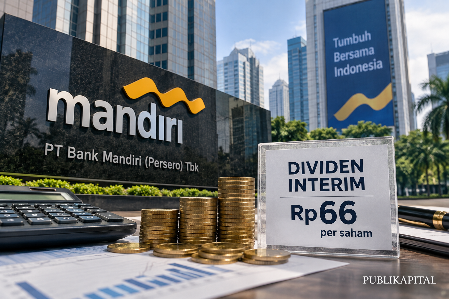 DIVIDEN INTERIM BANK MANDIRI RP6,16 TRILIUN, CEK JADWAL DAN BESARAN DIVIDEN BMRI PER SAHAM 3 DIVIDEN-INTERIM-BANK-MANDIRI