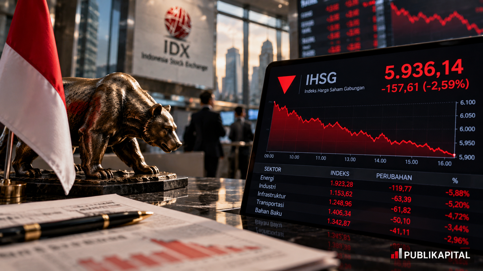 IHSG HARI INI ANJLOK 2,59%, TEMBUS KE BAWAH 6.000! INI PENYEBAB DAN PREDIKSI BESOK 2 IHSG-HARI-INI-ANJLOK-SEKALI